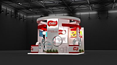 OSLO GIDA AHŞAP STAND