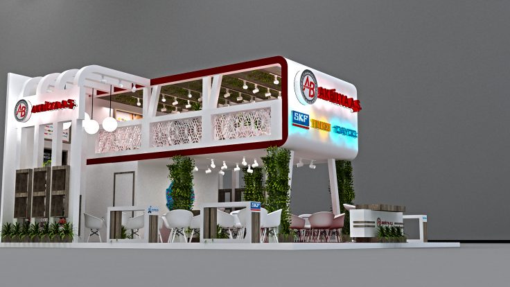 Ahşap stand