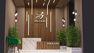 Showroom Tasarımları (Gold İlaç)