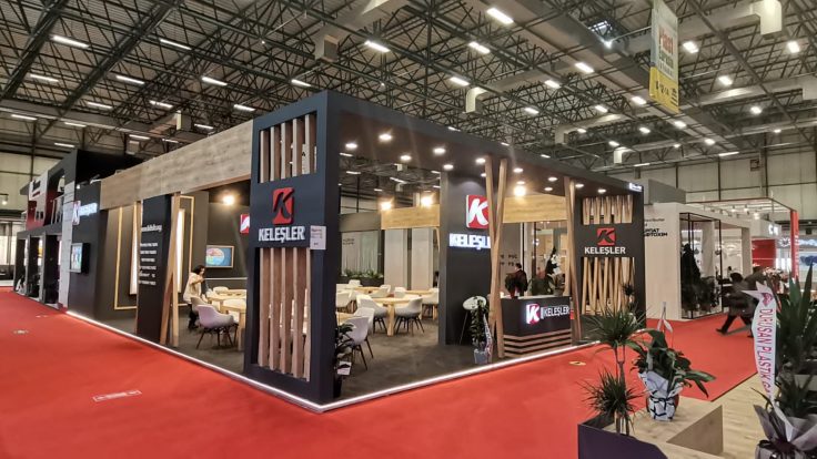 2021 PLAST EURASIA FUARI TASARIM VE UYGULAMASINI YAPTIĞIMIZ KELEŞLER PLASTİK STANDI